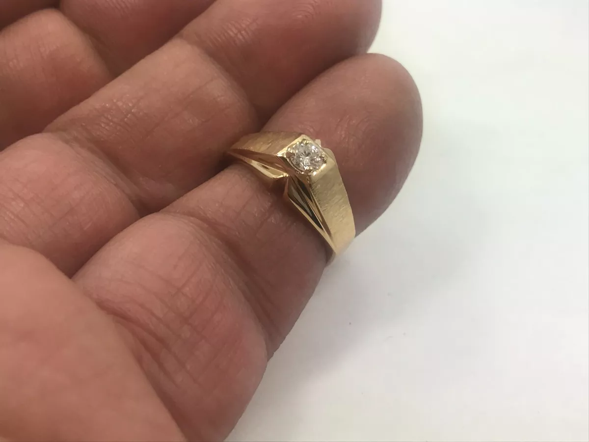 Mens 4 2024 carat diamond rings