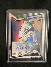2022  Elite Extra Edition Baseball Auto Noah Dean #159 Boston