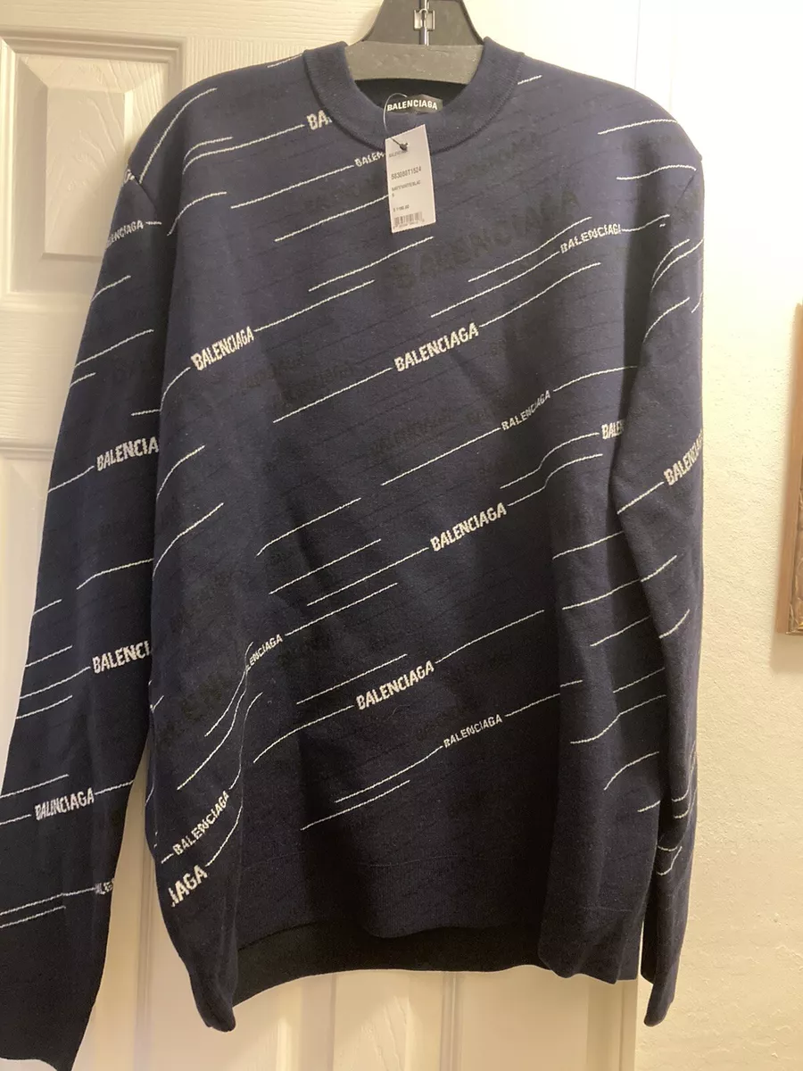 Homme hot sale balenciaga sweater