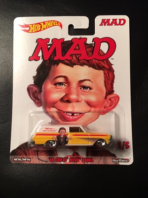 HOT WHEELS 2017 MAD MAGAZINE POP CULTURE RARE SET ( SET OF 5 ) SEE