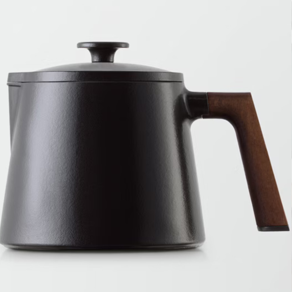Olla para horno VERMICULAR 2 olla sopera 1,85 L hierro fundido esmalte Japón nueva SP01-BK