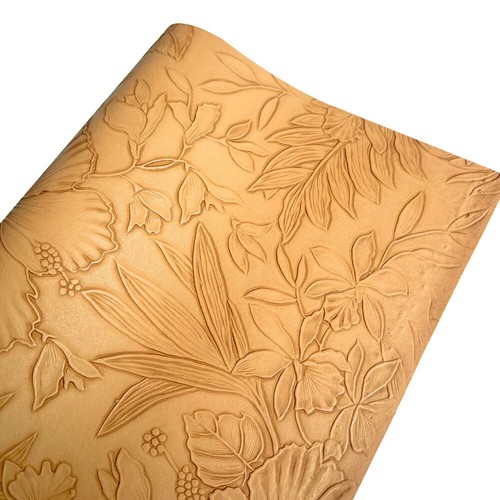 Flower Faux Leather Sheet for Earrings Purses Making DIY Bow Wallet Sewing Craft - Picture 9 of 13