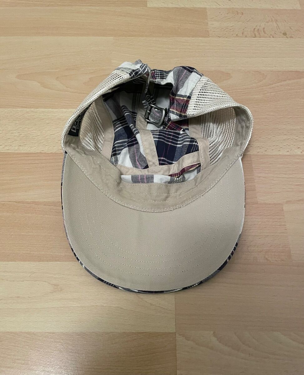Vintage Ralph Lauren Polo Plaid Sidemesh Longbill Hat Cap Vintage Ralph Lauren Polo Plaid Sidemesh Longbill Hat Cap