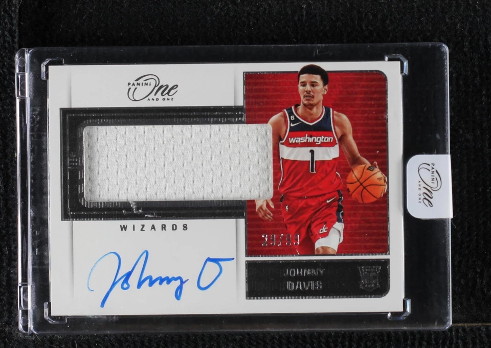2022-23 Panini One and One - Johnny Davis #RJJ-JDV