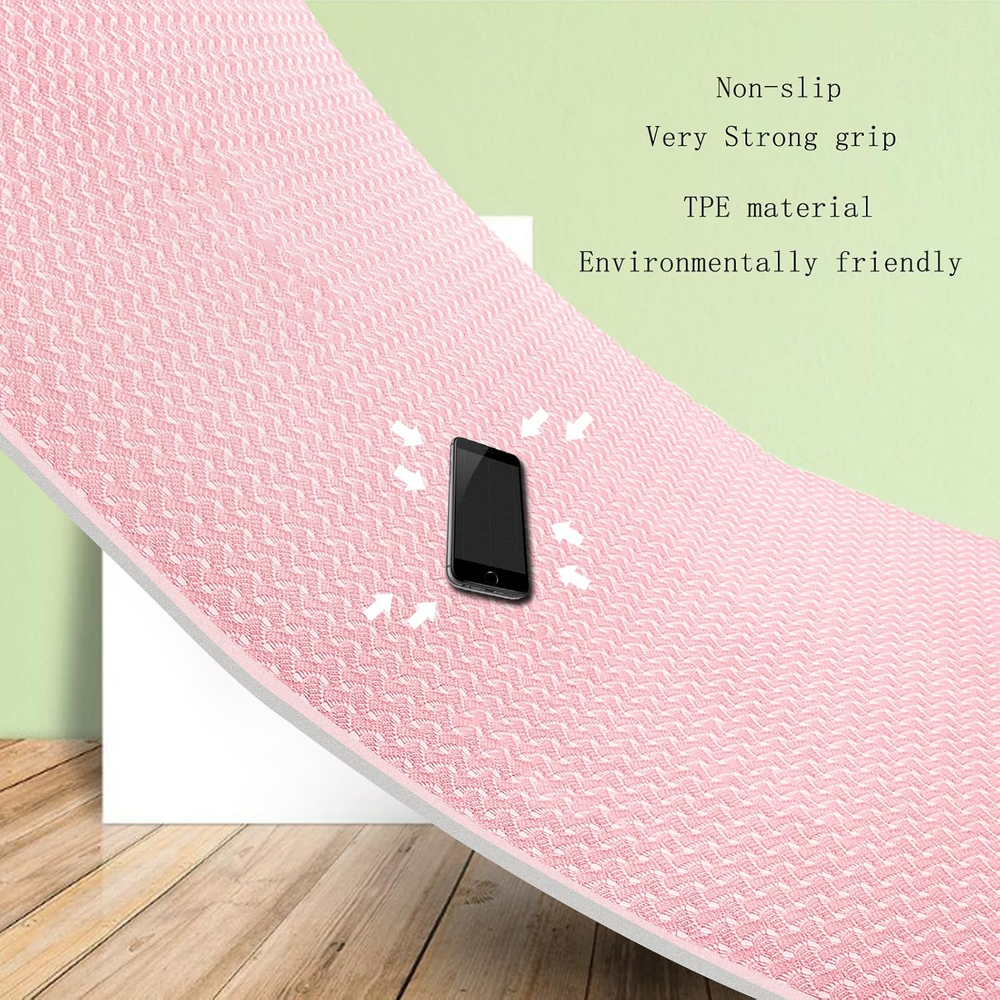 8mm Thick Non-Slip TPE Yoga Mat Eco-Friendly High-Density Exercise Mat