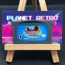 Megaman Battle Network 6 Cybeast Falzar Nintendo Gameboy Advance GBA
