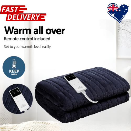 Giselle Bedding Heated Electric Throw Blanket Washable Indoor & outdoor Gift - Picture 2 of 9