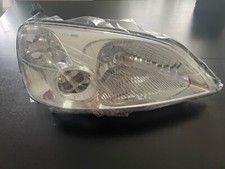 New 01-03 Honda Civic Em Es Jdm Chrome Headlights Wclear Reflector 2 Door Coupe