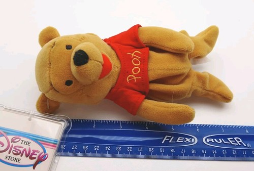 Disney Store Exclusive Winnie the Pooh 8" Bean Bag Plush Huggy Pooh Stuffed Toy - Picture 8 of 8