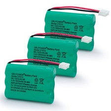 3.6V 800mAh 27910 Cordless Phone Battery Rechargeable 8913230000 3Pack