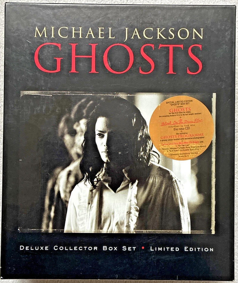 MICHAEL JACKSON * GHOSTS * DELUXE COLLECTOR´S BOX SET * LIMITED EDITION * 1997 * - Bild 2 von 4