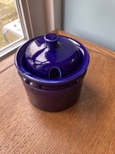 Arthur Wood Blue Ceramic Preserve Jar