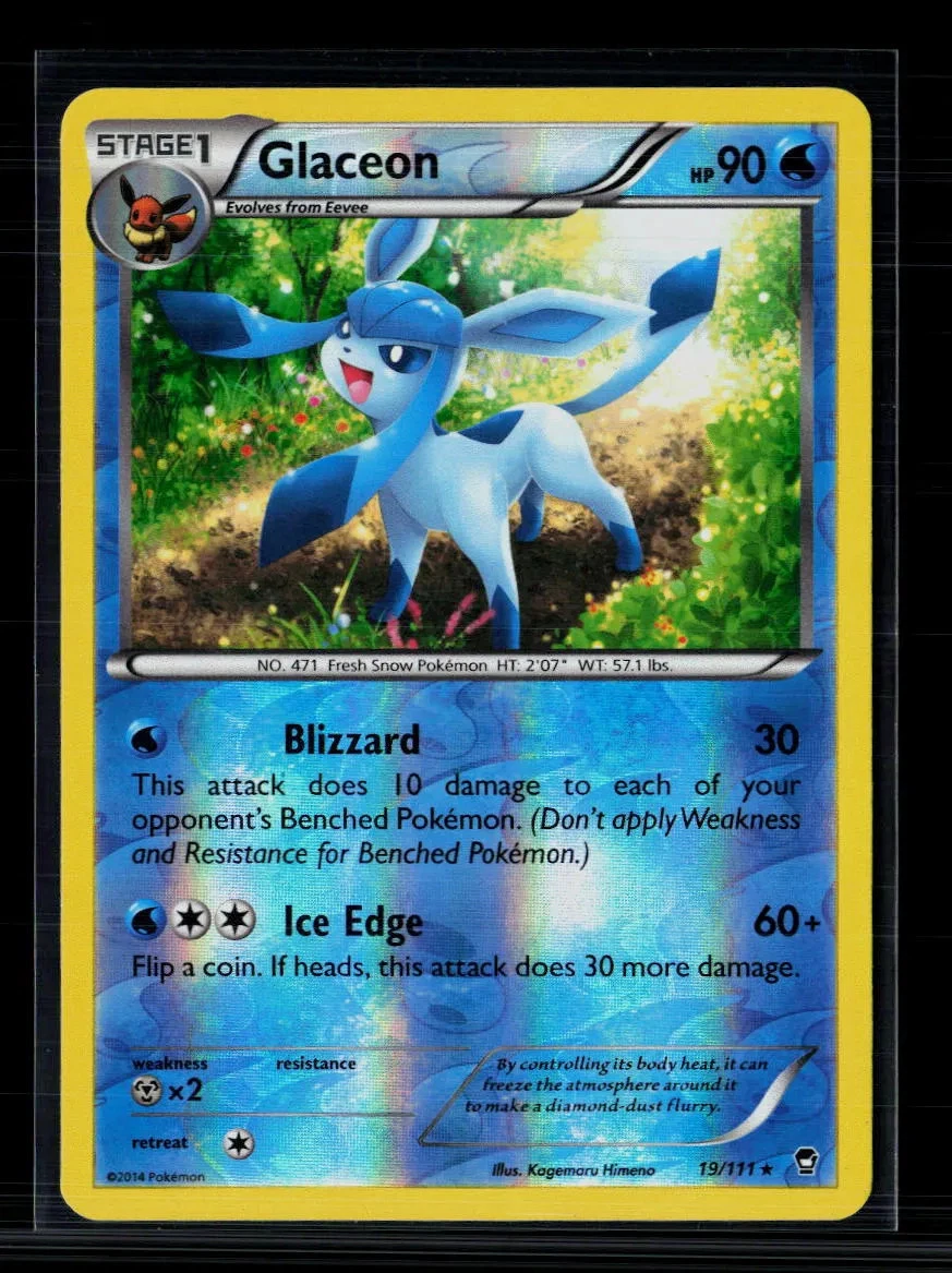 Pokemon 2014 Furious Fists Glaceon #19/111