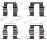 ZubehöRkit, Scheibenbremsbelag Quick Brake 109-1259 FüR Subaru