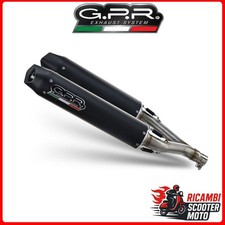 COPPIA TERMINALI CON RACCORDI DUCATI MULTISTRADA 620 2005-2007 Furore Nero D.64.