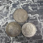 Lot of 3 1921 P,D,S Morgan Dollar - Fine to Very Fine - MD103