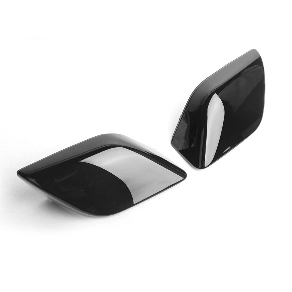 Carcasa de espejo retrovisor Panical izquierdo y derecho negro brillante para BMW K1600 2018-2025 Foto 3 de 4