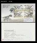 Reptile,Age of Dinosaur,Prehistory,Wildlife,Korea 2010 FDC,Cover to Japan,Nature