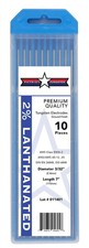2 Lanthanated TIG Welding Tungsten Electrodes 3/32  x 7  10-Pack