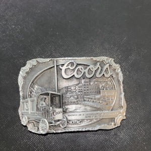 Coors Vintage Beer Belt Buckle