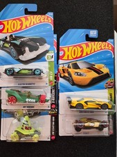 2026 Hot Wheels 5 Car lot Treasure Hunt Bundle C-G case