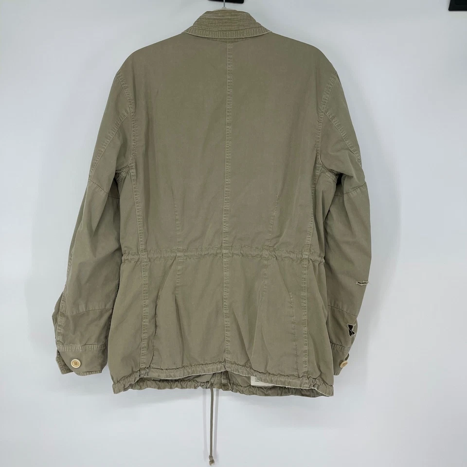 Ralph Lauren RRL Double RL Cotton Utility Jacket Khaki Tan Field Military Men M - Image 2 of 4