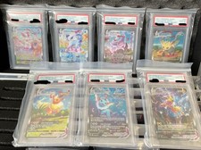 PSA10 pokemon card Eevui SA English Version PSA10 7-Pack Sylveon Glaceon Espeon