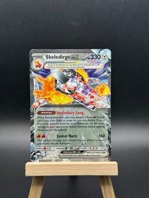 Pokémon Paradox Rift Skeledirge ex Stage 2 Double Rare HoloFoil #137/182