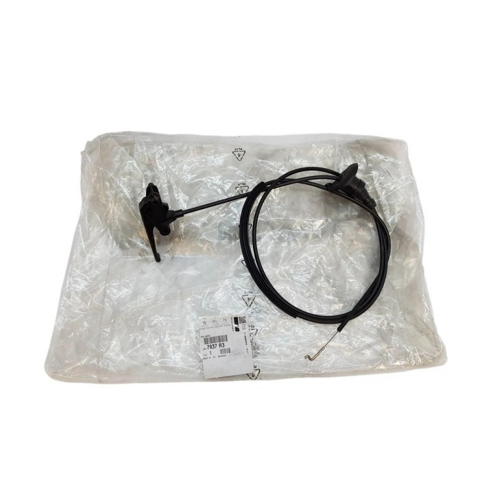Câble déverrouillage capot moteur Peugeot 206 commande ouverture mécanisme acier