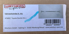 original Wiechers Alu Fahrwerksstrebe hinten für Toyota Starlet P8 - 476002