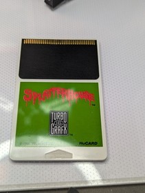 Splatterhouse - Turbo Grafx 16 - CIB with cardboard box and manual