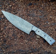 LOT OF 5 Damascus CHEIF  knife Blank Blades Hunting knife making Handmade