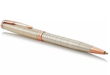 PARKER Sonnet Cisele PGT Sterling Silver 925 Ballpoint Pen Gift Box 1931487 NEW