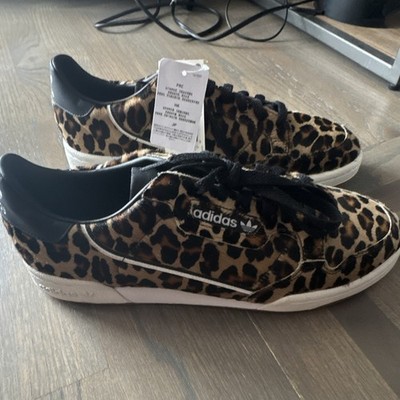Adidas Continental 80  Leopard  - Size 11