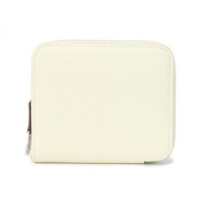 Authentic Hermès BRIDES DE GALA FANTOME POIS Silk in Compact Wallet 075190C...