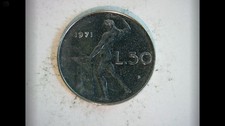 Italy 1971 50 Lire Vulcano (50 Lire) Coin