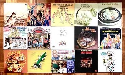 LP SAMMLUNG Schallplatten Swing Jazz Ole Merry Tale Jazzband Monty Sunshine´s