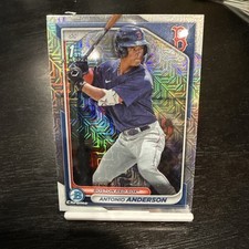 2024 Bowman Mega Box Antonio Anderson Chrome 1st Mojo Refractor #BCP-20 Red Sox