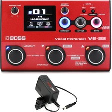 Boss VE-22 Vocal Effects and Looper Pedal wit...