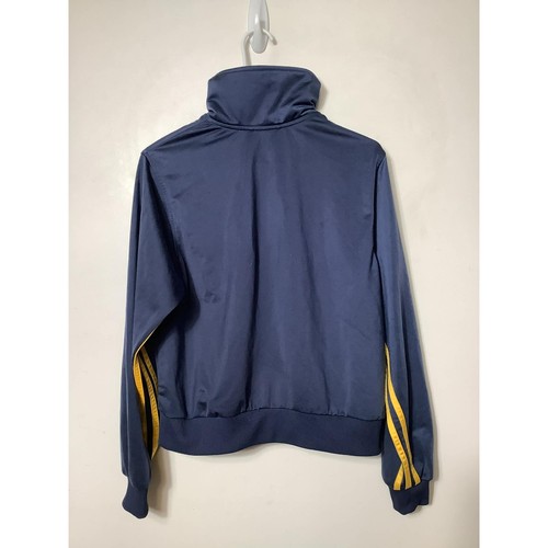 VTG Adidas Track Jacket Navy Blue Gold 3-Stripe Trefoil AZF2001 Mens Size M by Adidas, Size M, $45 - Photo 7