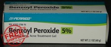 Perrigo 5 Benzoyl Peroxide Acne Treatment Gel 60gm Tube