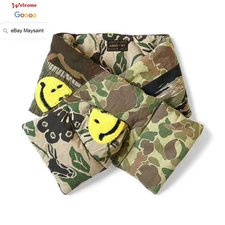 25AW JAPANESE-STYLE HIRATA WARM SCARF WARM EMBROIDERY CAMOUFLAGE CAPITAL SCARF