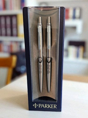 #ad #ad Parker Jotter Stainless Prince amp; Princess Diana Royal Wedding Pair RARE $149.89