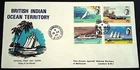 FDC British Indian Ocean Territory "Ships of the Islands" 1969