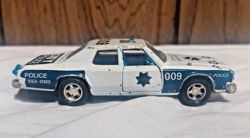 Matchbox Super Kings Plymouth Gran Fury 1979 Police car 009 vintage