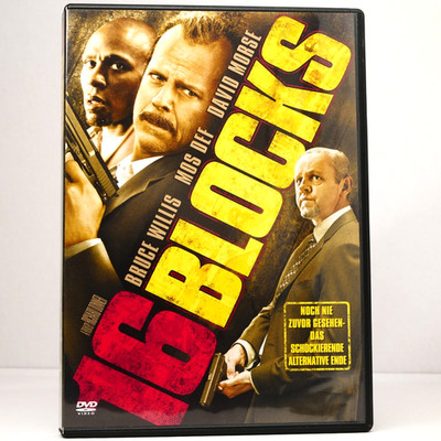 16 Blocks DVD Richard Donner Bruce Willis Mos Def David Morse