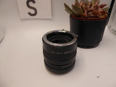 Vivitar AT-3 / AI Verlängerungsröhren Set Nikon Top Zustand 20mm + 36mm