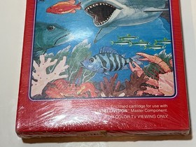 Original SEALED 1982 Shark! Shark! video game Intellivision CIB + 1987 catalog