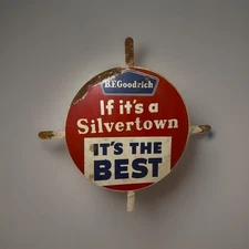 VTG B.F. GOODRICH If It’s a Silvertown IT’S THE BEST Tire Tin Insert Display HTF
