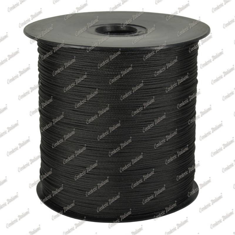 Cordino Star nero 1,0 mm - 100 mt